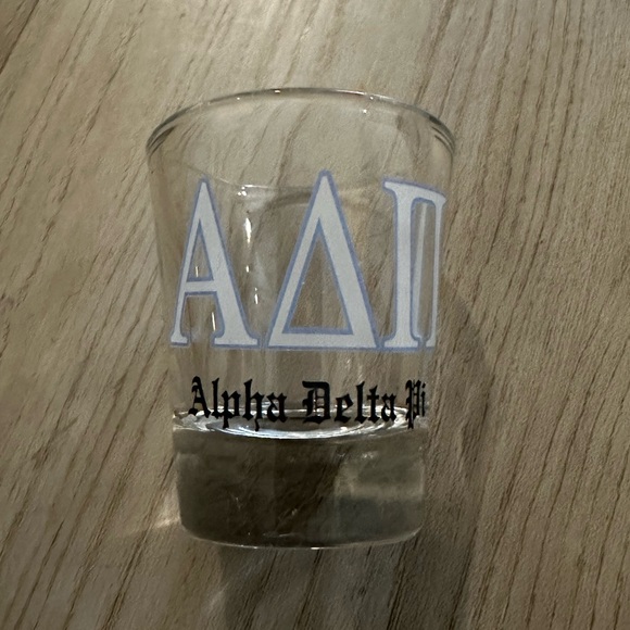 Alpha Delta Pi Shot Glass - Picture 1 of 3